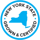 New York State Grown & Certified – Assurance of Locally Sourced and High-Quality Products.